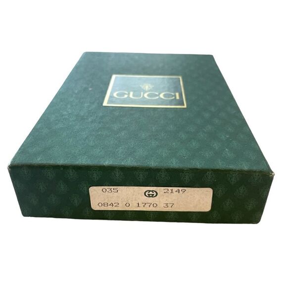 GUCCI Vintage 1980’s Sunshine Print Wallet with KissLock/French Purse - Picture 4 of 16